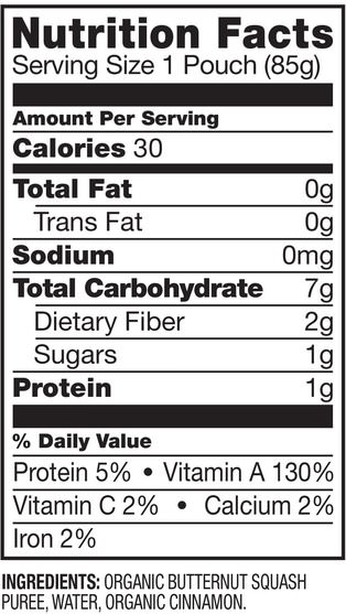 兒童健康，嬰兒餵養，食物，兒童食品 - Plum Organics, Organic Baby Food, Stage 1, Just Butternut Squash with Cinnamon, 3 oz (85 g)