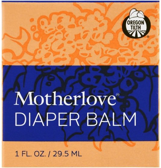 兒童健康，尿布，尿布霜 - Motherlove, Diaper Balm, 1 oz (29.5 ml)