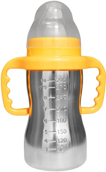 兒童健康，兒童食品，thinkbaby類別 - Think, Thinkbaby, Sippy of Steel, Sippy Bottle, 1 Cup, 9 oz