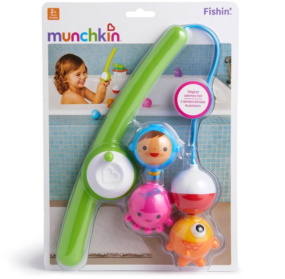 兒童健康，兒童玩具，洗澡玩具 - Munchkin, Fishin, 2+ Years