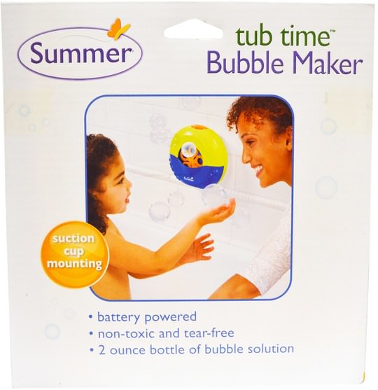 兒童健康，兒童玩具，洗澡玩具 - Summer Infant, Tub Time, Bubble Maker