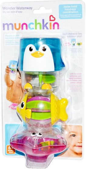 兒童健康，兒童玩具 - Munchkin, Wonder Waterway, 6+ Months
