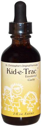Kid-e-Trac, 2 fl oz by Christophers Original Formulas, 健康，心情，兒童健康，兒童草藥 HK 香港