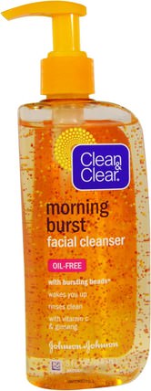 Morning Burst Facial Cleanser, 8 fl oz (240 ml) by Clean & Clear, 美容，面部護理，洗面奶 HK 香港