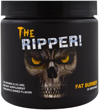 The Ripper, Fat Burner, Pineapple Shred, 0.33 lbs (150 g) by Cobra Labs, 運動，減肥，飲食，脂肪燃燒器 HK 香港