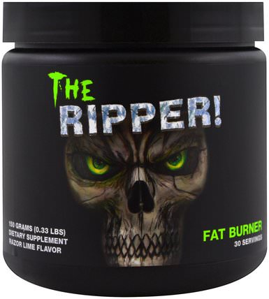 The Ripper, Fat Burner, Razor Lime, 0.33 lbs (150 g) by Cobra Labs, 運動，減肥，飲食，脂肪燃燒器 HK 香港
