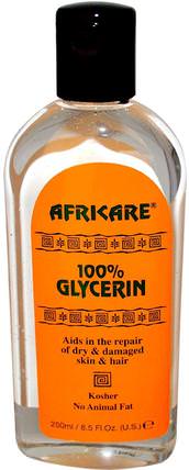 Africare, 100% Glycerin, 8.5 fl oz (250 ml) by Cococare, 健康，皮膚，按摩油，沐浴，美容，頭髮，頭皮 HK 香港