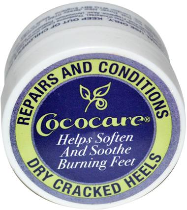 Repairs and Conditions Dry Cracked Heels.5 oz (11 g) by Cococare, 洗澡，美容，足部護理，水楊酸 HK 香港