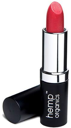Lipstick, Coral, 0.14 oz by Colorganics Hemp Organics, 洗澡，美容，唇部護理，口紅，唇膏 HK 香港