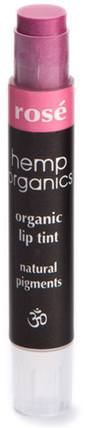Organic Lip Tint, Rose.09 oz (2.5 g) by Colorganics Hemp Organics, 洗澡，美容，口紅，光澤，襯墊，唇彩 HK 香港