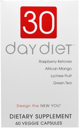 30 Day Diet, 60 Veggie Caps by Creative Bioscience, 健康，創造性的生物科學飲食 HK 香港
