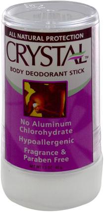 Travel Stick, Deodorant, 1.5 oz 40 g by Crystal Body Deodorant, 洗澡，美容，除臭石頭 HK 香港