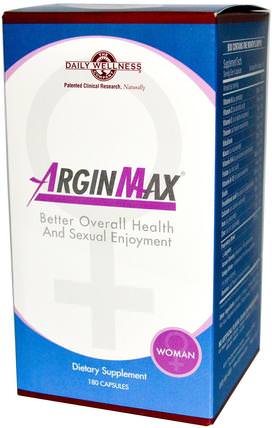 ArginMax for Women, 180 Capsules by Daily Wellness Company, 健康，女性 HK 香港