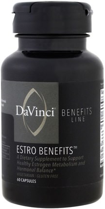 Estro Benefits, 60 Capsules by DaVinci Benefits, 補充劑，酶 HK 香港