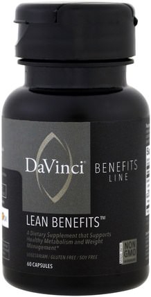 Lean Benefits, 60 Capsules by DaVinci Benefits, 健康，飲食，補品 HK 香港