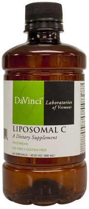 Liposomal C, 10.15 oz (300 ml) by DaVinci Laboratories of Vermont, 維生素，維生素c，維生素C液 HK 香港