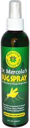 Bug Spray, 8 fl oz (236 ml) by Dr. Mercola, 健康 HK 香港