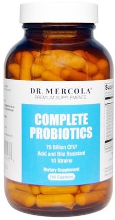 Complete Probiotics, 180 Capsules by Dr. Mercola, 健康 HK 香港