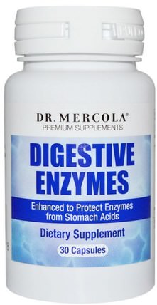 Digestive Enzymes, 30 Capsules by Dr. Mercola, 健康 HK 香港
