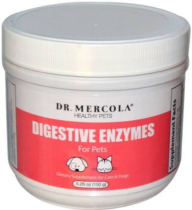 Digestive Enzymes, for Pets, 5.26 oz (150 g) by Dr. Mercola, 健康 HK 香港