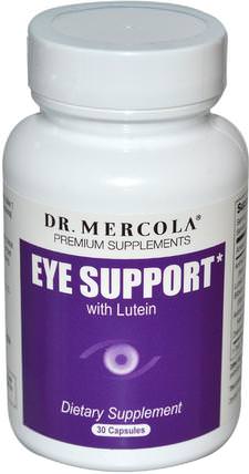 Eye Support, with Lutein, 30 Capsules by Dr. Mercola, 健康 HK 香港