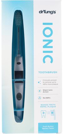 Ionic Toothbrush, w/Replacement Head, 1 Toothbrush, 1 Replaceable Head by Dr. Tungs, 洗澡，美容，口腔牙科護理，牙刷 HK 香港