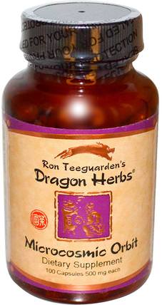 Microcosmic Orbit, 500 mg, 100 Capsules by Dragon Herbs, 健康，精力 HK 香港