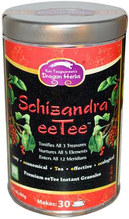 Schizandra eeTee, Premium eeTee Instant Granules, 2.1 oz (60 g) by Dragon Herbs, 食物，涼茶，五味子（五味子） HK 香港