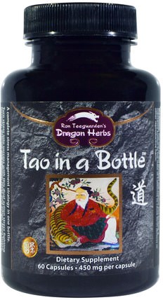 Tao in a Bottle, 450 mg, 60 Capsules by Dragon Herbs, 健康，抗應激，草藥，銀杏葉 HK 香港