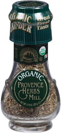 Organic Provence Herbs Blend Mill, 0.71 oz (20 g) by Drogheria & Alimentari, 食物，香料和調味料 HK 香港