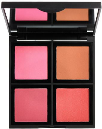 Blush Palette, Light, Powder, 0.56 oz (16 g) by E.L.F. Cosmetics, 洗澡，美容，化妝，臉，臉紅 HK 香港