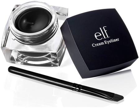 Cream Eyeliner, Black, 0.17 oz (4.7 g) by E.L.F. Cosmetics, 眼睛 HK 香港