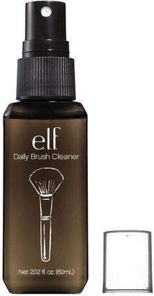 Daily Brush Cleaner, Clear, 2.02 fl oz (60 ml) by E.L.F. Cosmetics, 美容，面部護理，工具/刷子，面部清潔劑 HK 香港