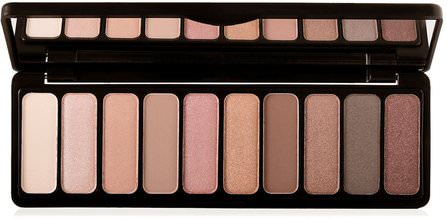 Eyeshadow Palette, Nude Rose Gold, 0.49 oz (14 g) by E.L.F. Cosmetics, 洗澡，美容，化妝 HK 香港