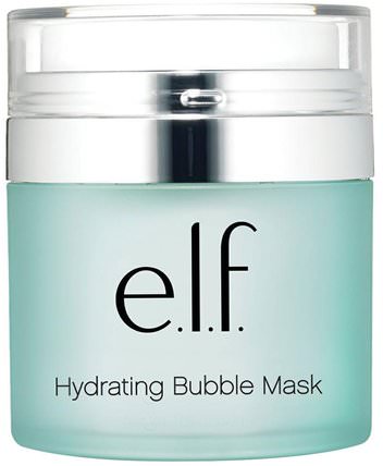 Hydrating Bubble Mask, 1.69 oz (50 g) by E.L.F. Cosmetics, 美容，面部護理，洗面奶 HK 香港