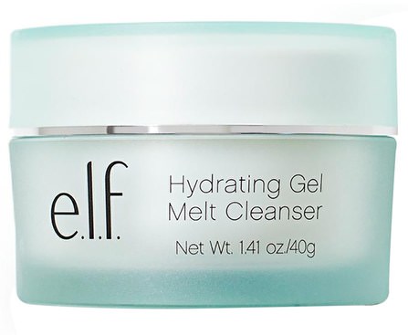 Hydrating Gel Melt Cleanser, 1.41 oz (40 g) by E.L.F. Cosmetics, 美容，面部護理，洗面奶 HK 香港