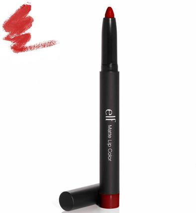 Matte Lip Color, Rich Red, 0.05 oz (1.4 g) by E.L.F. Cosmetics, 嘴唇 HK 香港
