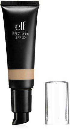 Studio, BB Cream, Broad Spectrum SPF 20 Sunscreen, Nude, 0.96 fl oz (28.5 ml) by E.L.F. Cosmetics, 美容，面部護理，spf面部護理，沐浴，化妝，液體化妝 HK 香港