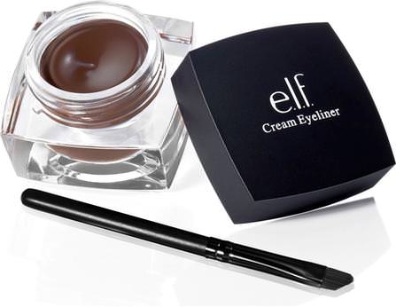 Studio Cream Eyeliner, Coffee, 0.17 oz (4.7 g) by E.L.F. Cosmetics, 眼睛 HK 香港