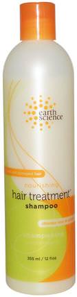 Hair Treatment Shampoo, 12 fl oz (355 ml) by Earth Science, 洗澡，美容，洗髮水，頭髮，頭皮，護髮素 HK 香港