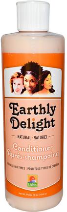 Natural Conditioner, For all Hair Types, 16 oz (454 ml) by Earthly Delight, 洗澡，美容，頭髮，頭皮，洗髮水，護髮素，lafes天然身體護理 HK 香港