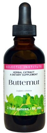 Butternut, 2 fl oz (60 ml) by Eclectic Institute, 健康，便秘 HK 香港