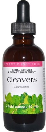 Cleavers, 2 fl oz (60 ml) by Eclectic Institute, 草藥，切肉刀 HK 香港