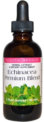 Echinacea Premium Blend, 2 fl oz (60 ml) by Eclectic Institute, 補充劑，抗生素，紫錐花液體 HK 香港