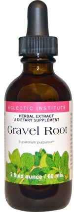 Gravel Root, 2 fl oz (60 ml) by Eclectic Institute, 草藥，礫石根 HK 香港