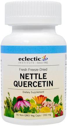 Nettle Quercetin, 350 mg, 90 Veggie Caps by Eclectic Institute, 補品，槲皮素，蕁麻刺痛 HK 香港