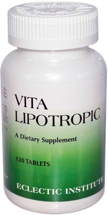 Vita Lipotropic, 120 Tablets by Eclectic Institute, 維生素，多種維生素，親脂性 HK 香港