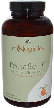 PectaSol-C, Modified Citrus Pectin, 270 Vegetable Capsules by Econugenics, econugenics免疫健康，econugenics排毒 HK 香港