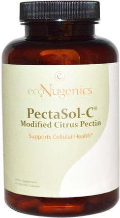PectaSol-C, Modified Citrus Pectin, 90 Vegetable Capsules by Econugenics, econugenics免疫健康，econugenics排毒 HK 香港