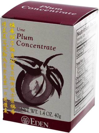 Ume Plum Concentrate, 1.4 oz (40 g) by Eden Foods, 健康 HK 香港